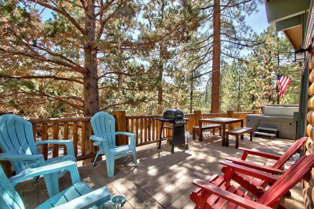 Villa Chalet Monterey W/Hot Tub - Big Decks/Bbq Big Bear Lake Exterior foto